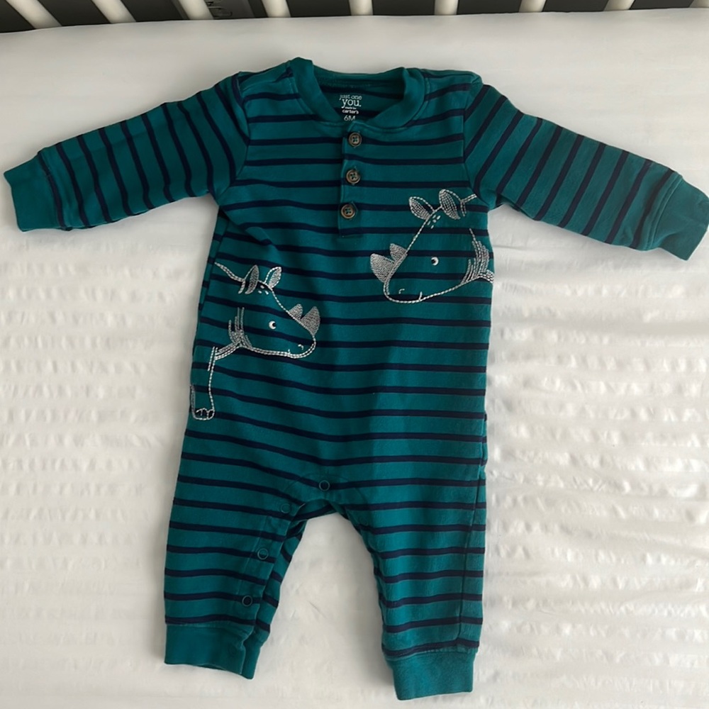 Carter’s striped pajamas